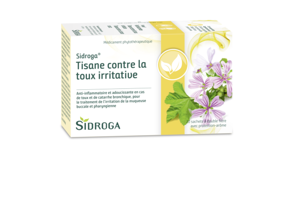 Sidroga tisane contre la toux irritative 20 sach 0.9 g