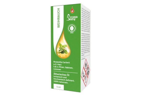 Aromasan Weihrauch Äth/Öl in Schachtel Bio 5 ml