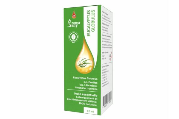 Aromasan Eukalyptus globulus Äth/Öl in Schachtel Bio 15 ml