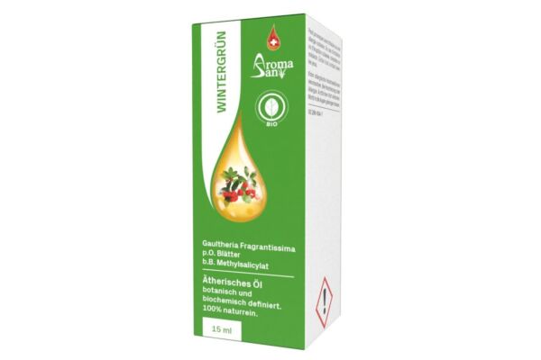 Aromasan Wintergrün Äth/Öl in Schachtel Bio 15 ml