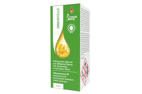 Aromasan hélichryse italienne huil ess dans étui bio 5 ml