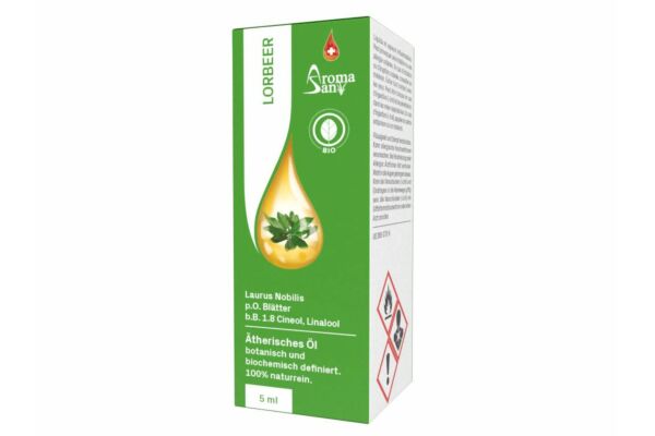 Aromasan Lorbeer Äth/Öl in Schachtel Bio 5 ml