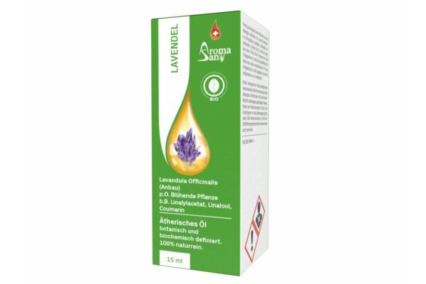 Aromasan Lavendel Äth/Öl in Schachtel Bio 15 ml