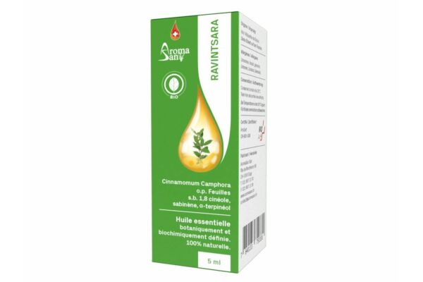 Aromasan Ravintsara Äth/Öl in Schachtel Bio 5 ml