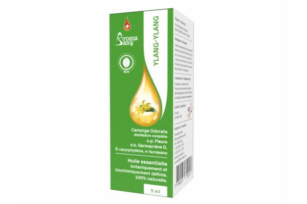 Aromasan Ylang Ylang linalol Äth/Öl in Schachtel Bio 5 ml