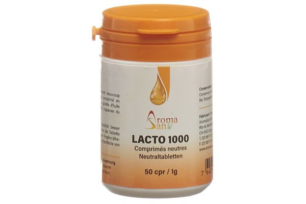 Aromasan Lacto 1000 Tabl für ätherische Öle 50 Stk