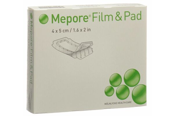 Mepore Film & Pad 4x5cm 5 Stk