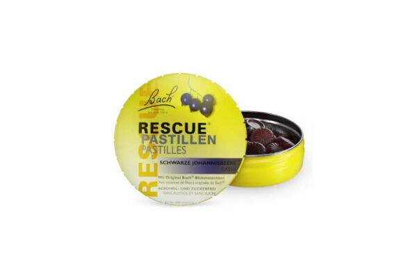 Rescue pastilles blackcurrant 50 g