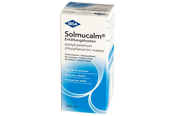 Acheter Solmucalm toux grasse sirop adult fl 180 ml