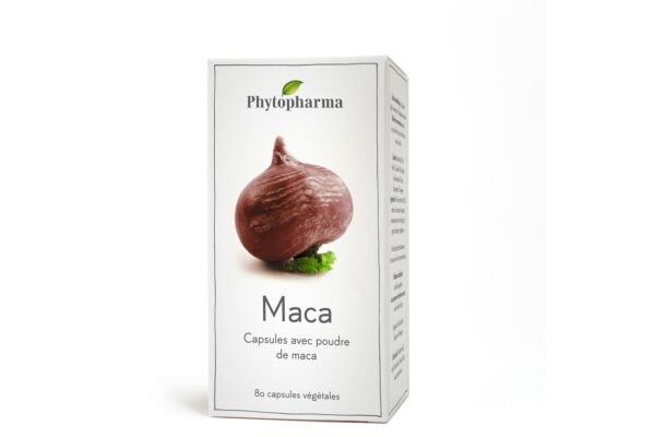 Phytopharma Maca Kaps 409 mg pflanzlich 80 Stk