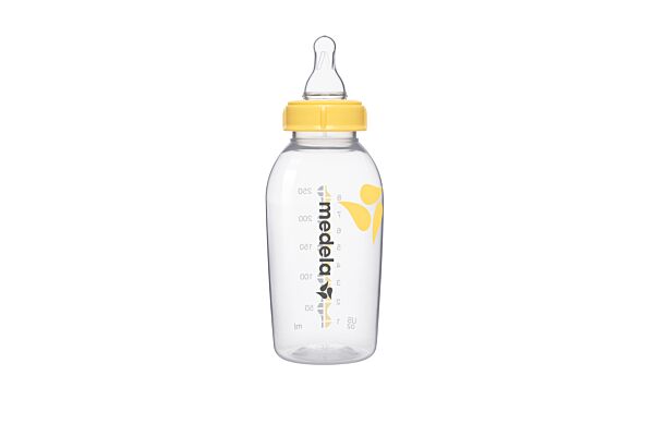 Medela Milchflasche 250ml mit Sauger M (4-6 Monate)
