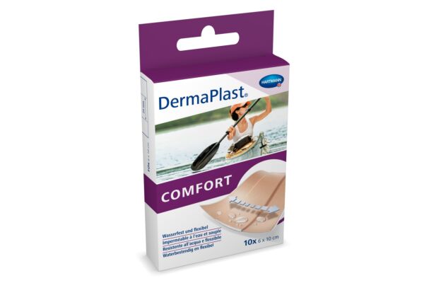 DermaPlast Comfort pansement rapide 6cmx10cm 10 pce
