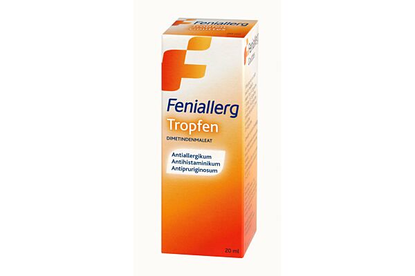 Feniallerg gouttes 1 mg/ml fl 20 ml