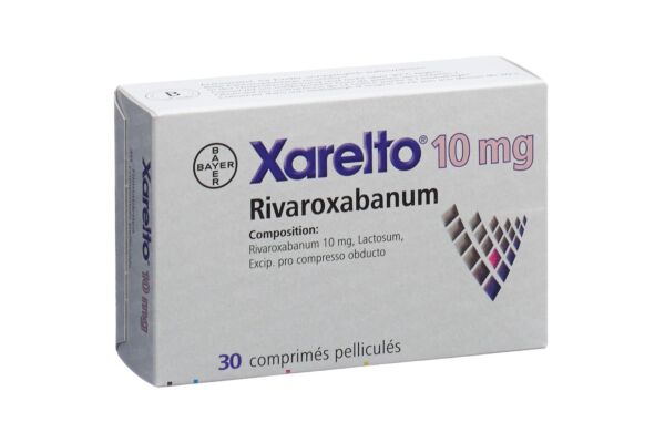 Xarelto Filmtabl 10 mg 30 Stk