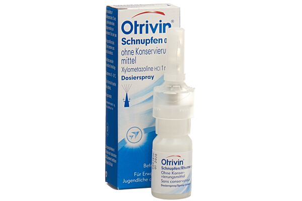 Otrivin Schnupfen Dosierspray 0.1 % ohne Konservierungsmittel 10 ml