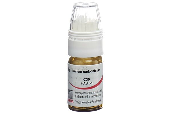 Omida Kalium carbonicum Glob C 30 mit Dosierhilfe 4 g