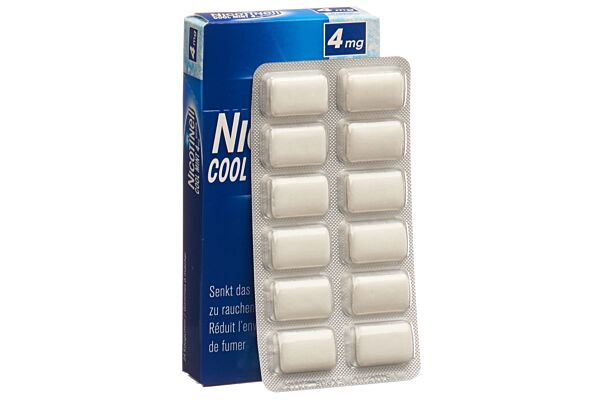 Nicotinell Gum 4 mg cool mint 24 pce