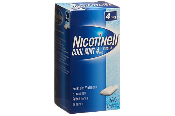 Nicotinell Gum 4 mg cool mint 96 pce