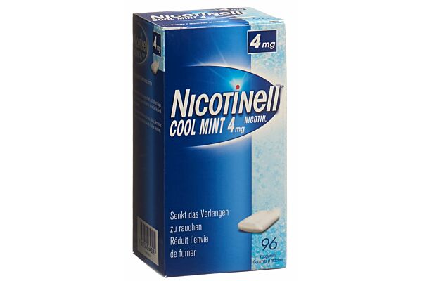 Nicotinell Gum 4 mg cool mint 96 Stk