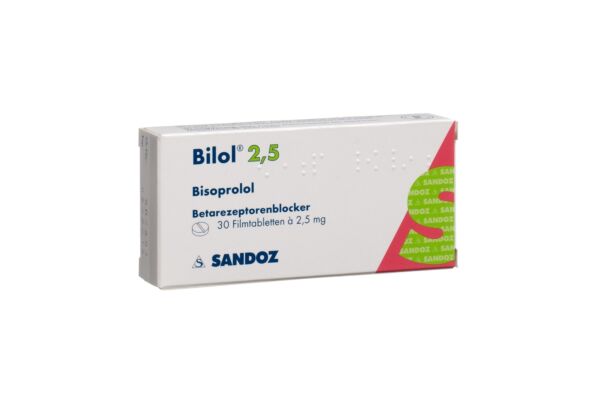 Bilol Filmtabl 2.5 mg 30 Stk