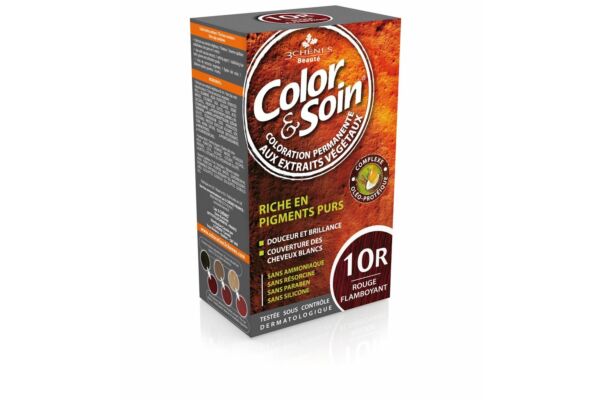 Color & Soin Coloration 10R rouge flamboyant 135 ml