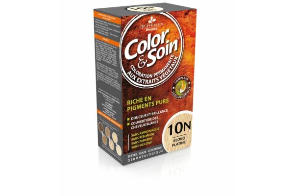 Color & Soin Coloration 10N blond platine 135 ml