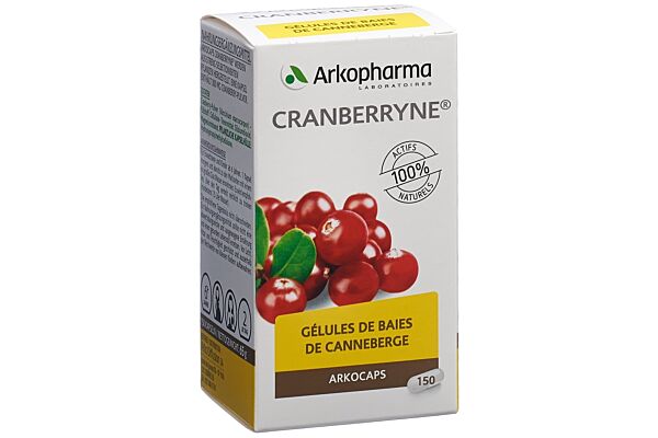Arkocaps cranberryne caps végétales 150 pce
