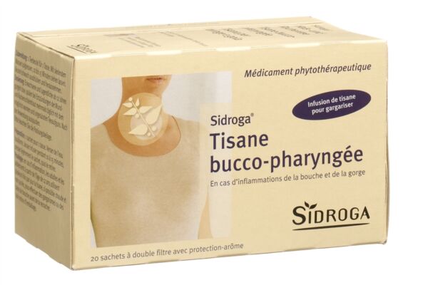 Sidroga tisane bucco-pharyngée 20 sach 2.5 g