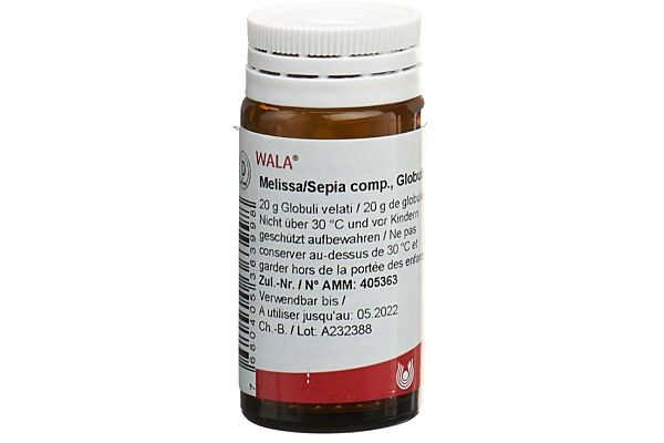 Wala Melissa/Sepia comp. Glob Fl 20 g