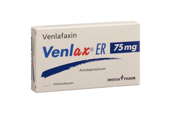 Venlax ER Ret Kaps 75 mg 14 Stk