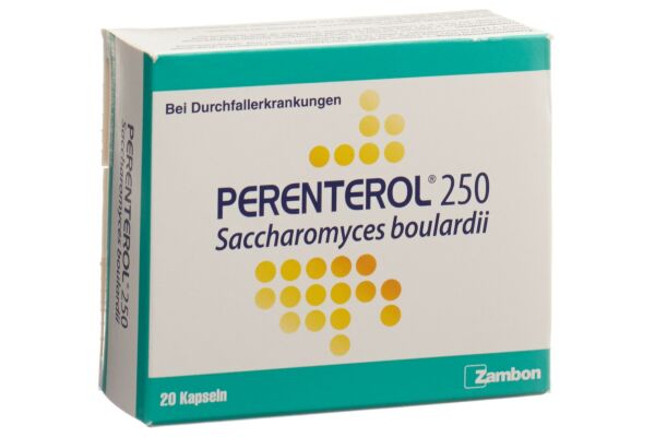Perenterol Kaps 250 mg 10 x 20 Stk