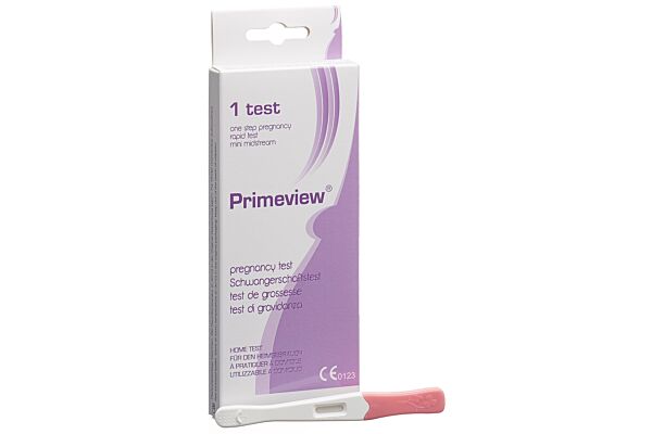 Primeview hCG midstream pregnancy test mini