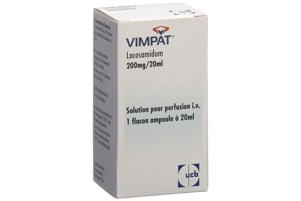 Vimpat Inf Lös 200 mg/20ml i.v. Durchstf 20 ml