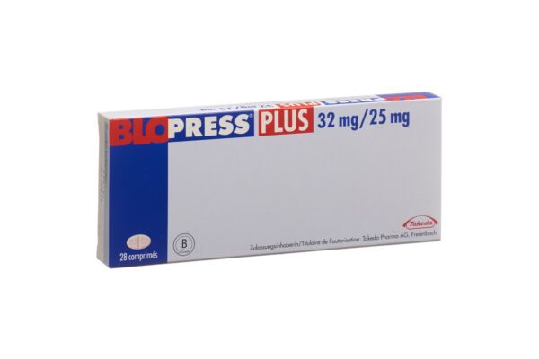 Blopress plus Tabl 32/25 mg 28 Stk