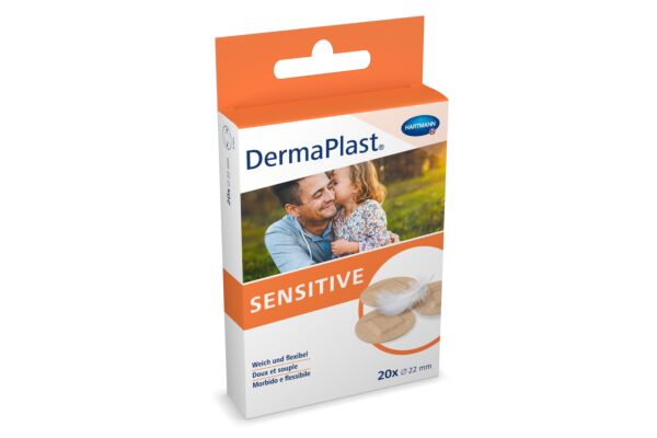 DermaPlast Sensitive spots 22mm 20 pce