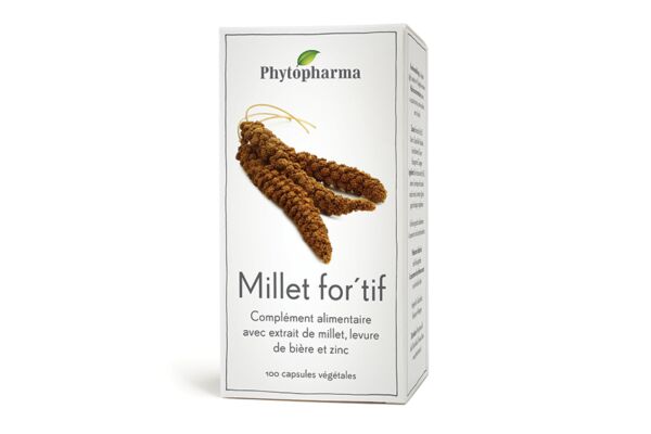 PHYTOPHARMA millet for'tif caps 100 pce