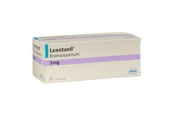 Lexotanil Tabl 3 mg 100 Stk