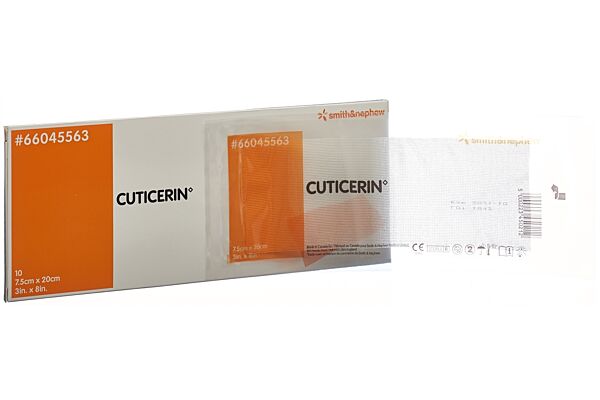 Cuticerin compresse onguent 7.5x20cm 10 pce