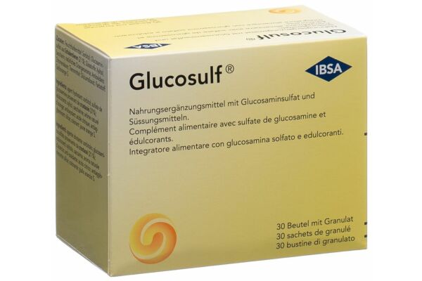 Glucosulf gran 750 mg sach 30 pce