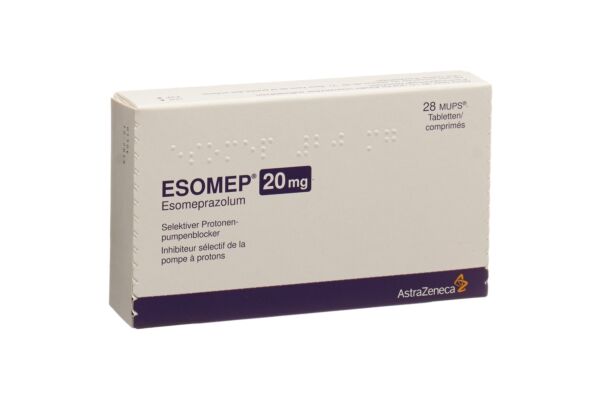 Esomep MUPS Tabl 20 mg 28 Stk