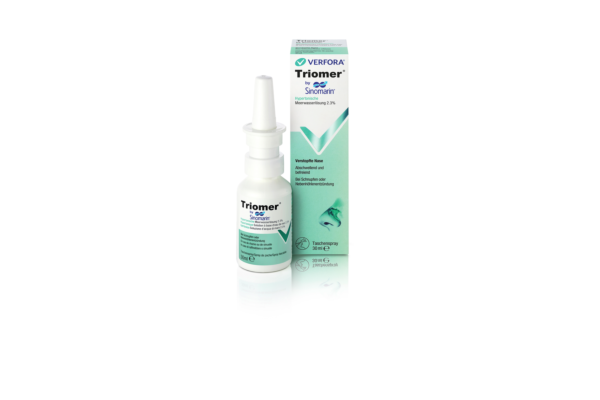Triomer spray nasal Sinomarin hypertonique fl 30 ml