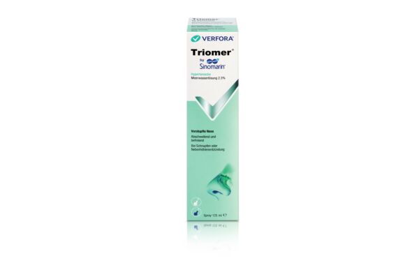 Triomer spray nasal Sinomarin hypertonique fl 125 ml
