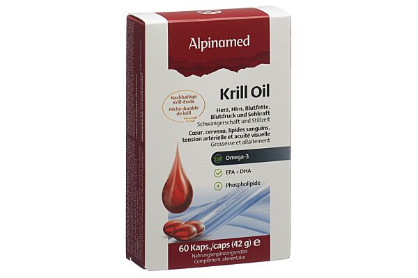 ALPINAMED Krill Oil caps 60 pce