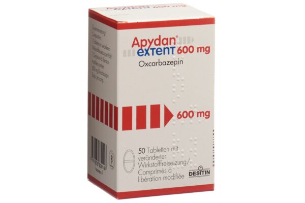 Apydan extent cpr 600 mg bte 50 pce