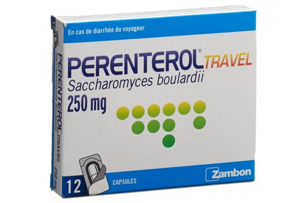 Perenterol travel caps 250 mg 12 pce