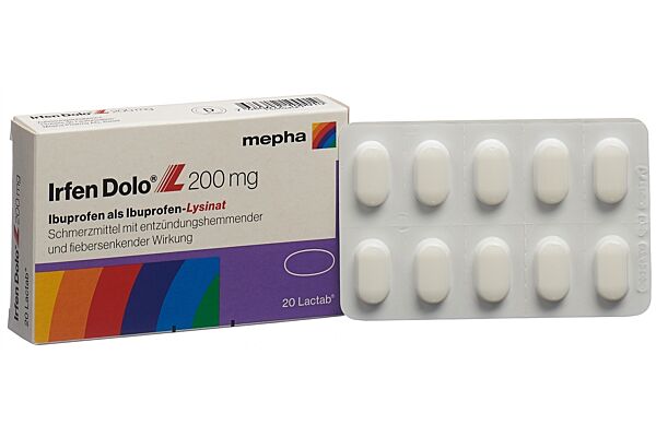 Irfen Dolo L Lactab 200 mg 20 Stk