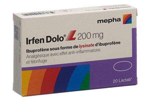 Irfen Dolo L Lactab 200 mg 20 Stk