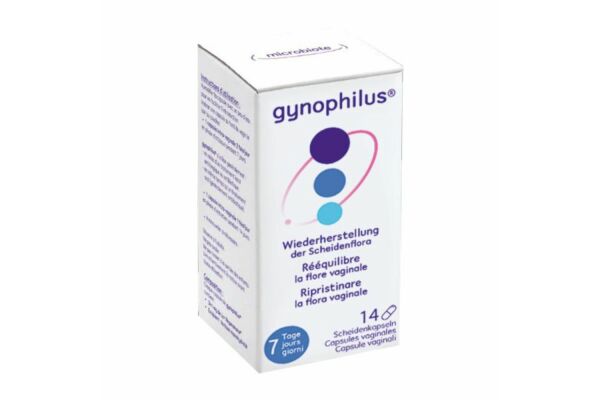 Gynophilus capsules vaginales 14 pce