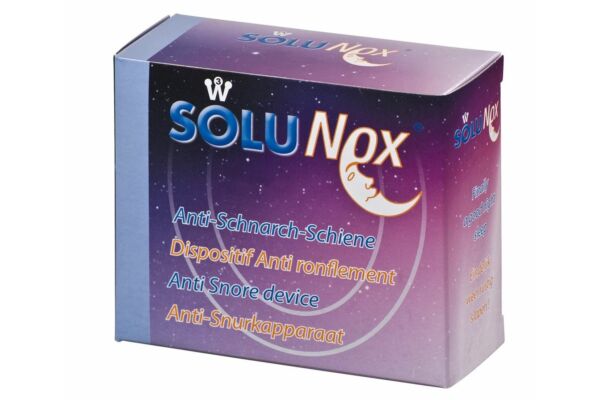 SoluNox Anti-Schnarcherschiene transparent