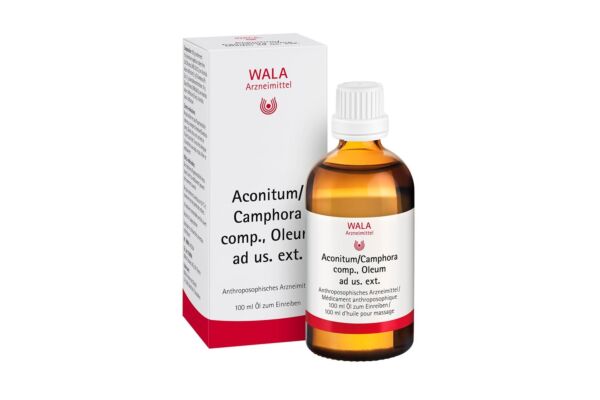 Wala aconitum/camphora comp. huile fl 100 ml